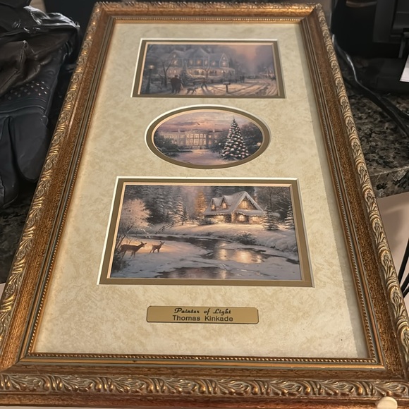 Thomas Kincaid Christmas painter of lights - Picture 3 of 10